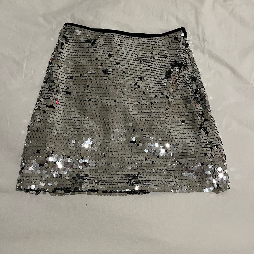 Open Edit Sequin Mini Skirt